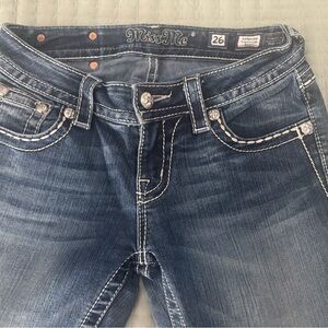 Miss Me Women's Blue Boot Cut Jeans